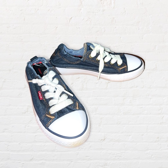 Levi's Other - Levis Denim Blue Kids Size 1 Shoes